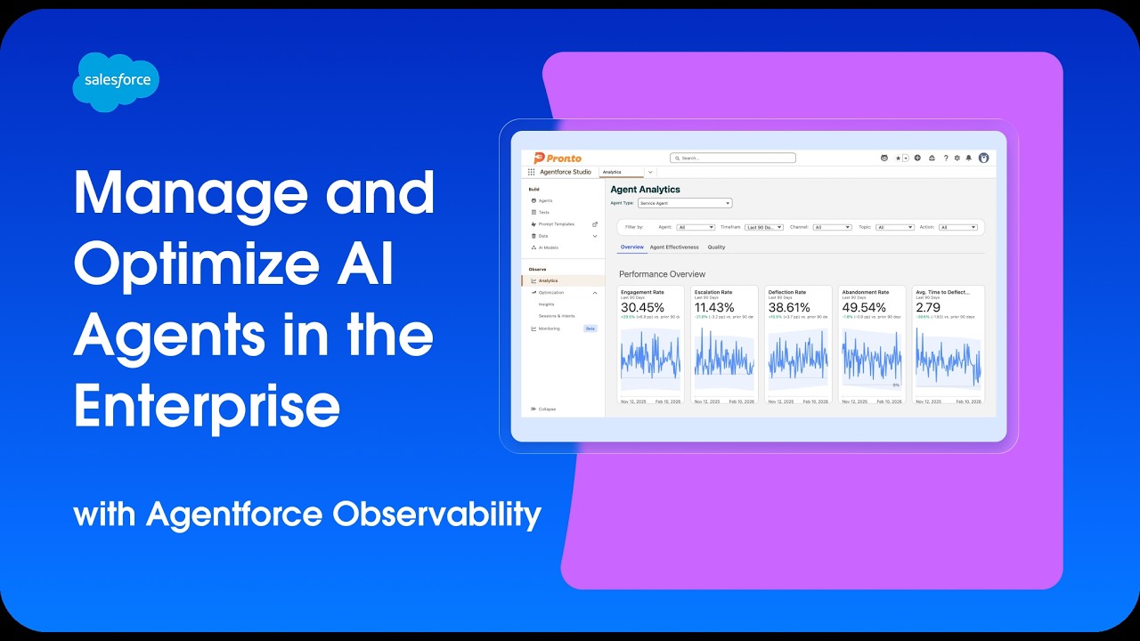 Watch: Agentforce Optimization and Agent Analytics
