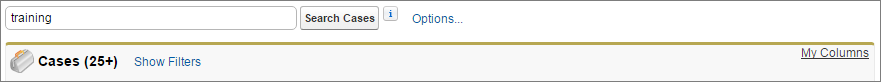 Show Filters in Salesforce Classic