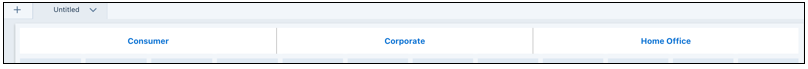 Customer segment filter