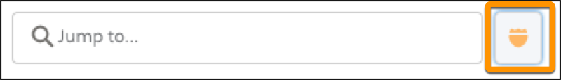 Shield button to filter the insights list by sensitive fields