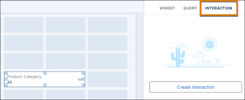 Creación de una interacción para un widget de lista.