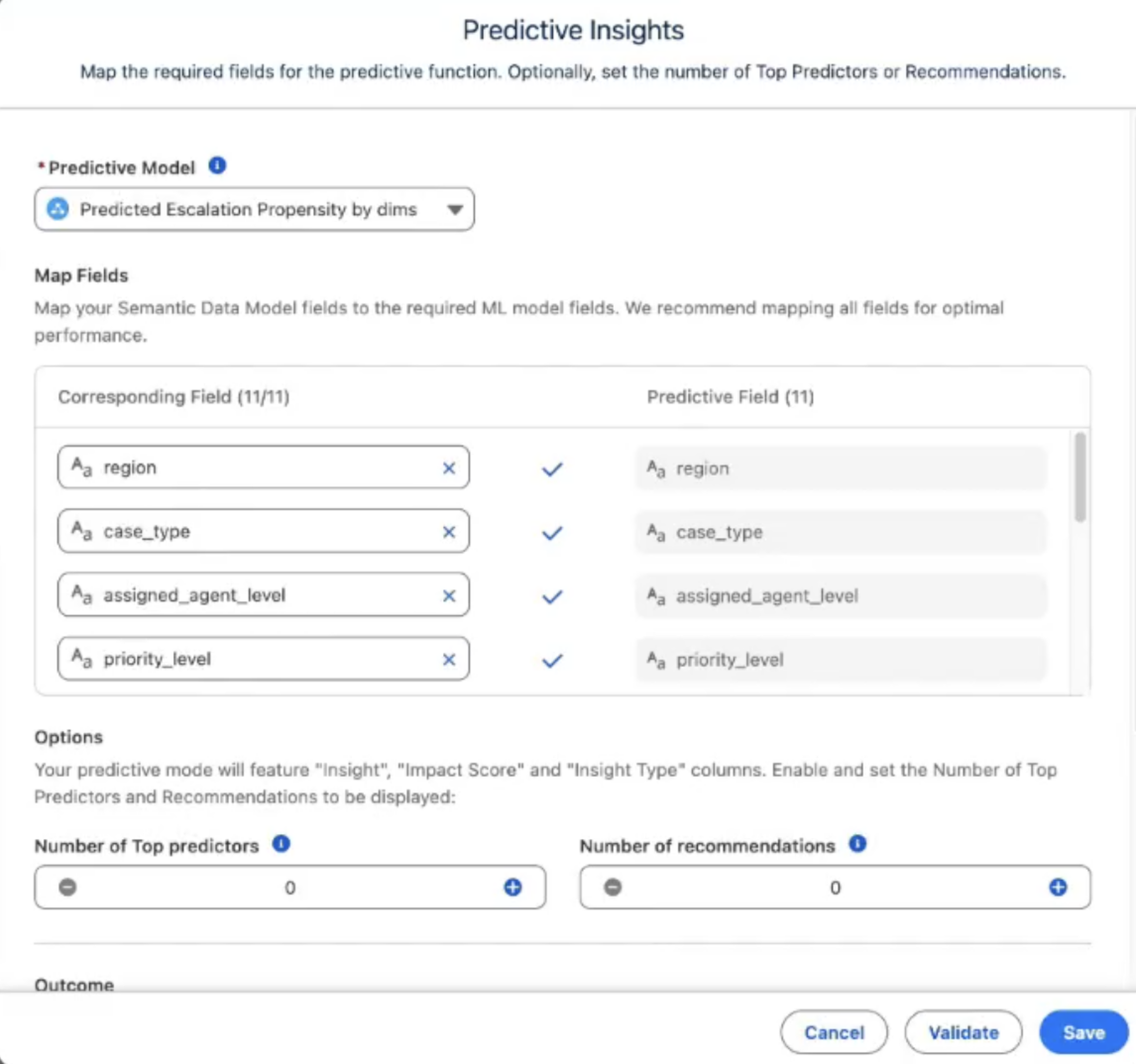 View Predictive Insights