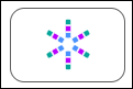 radial spoke chart thumbnail in the Show Me pane