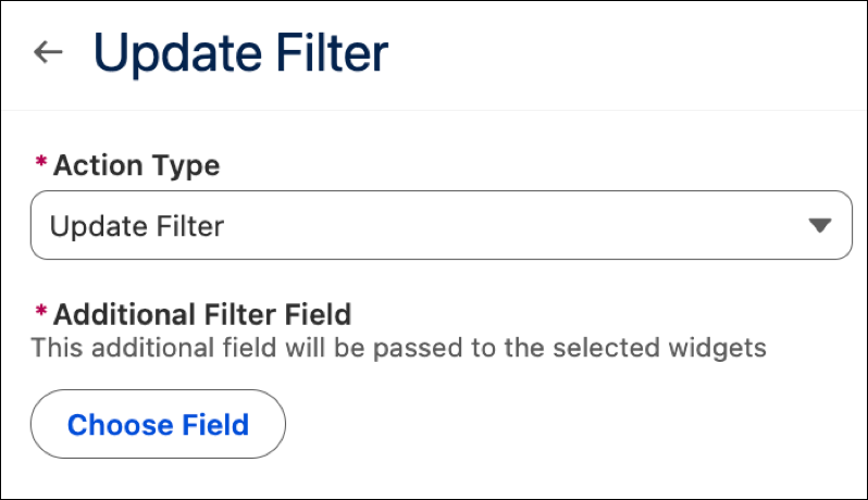 Add Action button on the Actions tab.