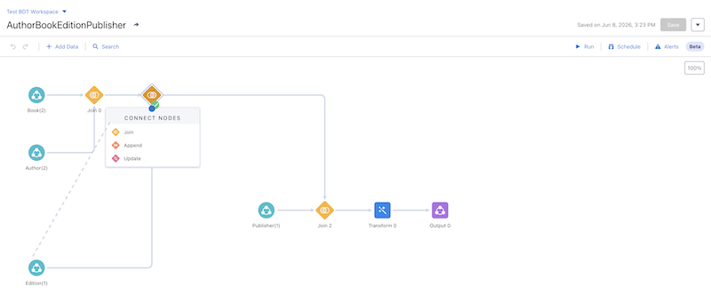 Add a Batch Data Transform
