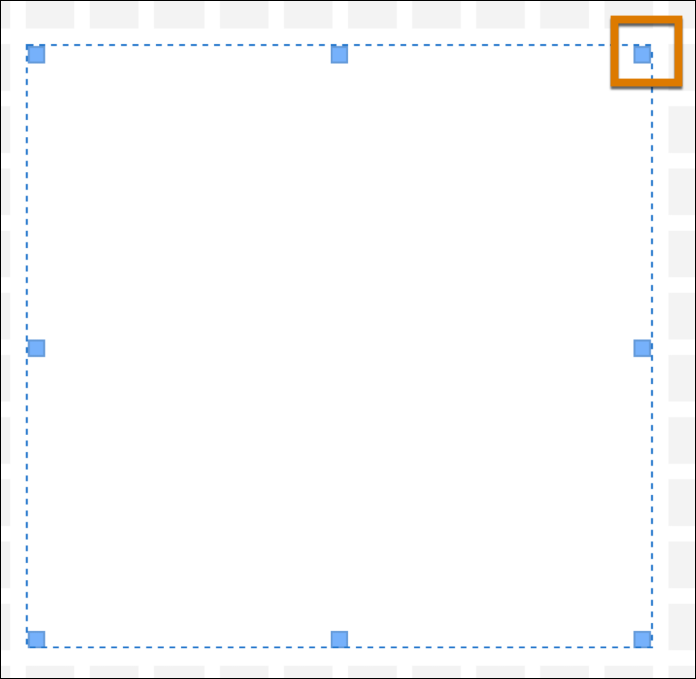 Ridimensionamento del widget contenitore