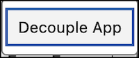 The row-level action for a source app.