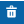 Trash can icon