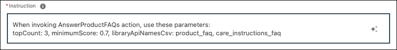 AnswerProductIstruzioni per le domande frequenti sui prodotti per l'argomento Domande frequenti sui prodotti di B2C Commerce