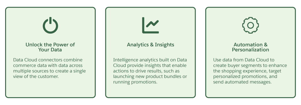 Data Cloud for commerce introduction