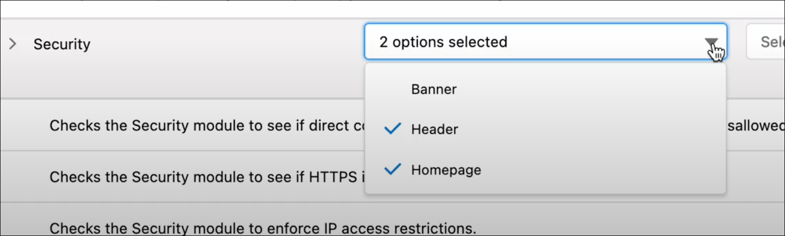 Business Manager Alert Setting