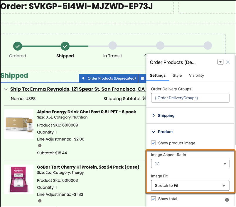 Img Component in Experience Builder