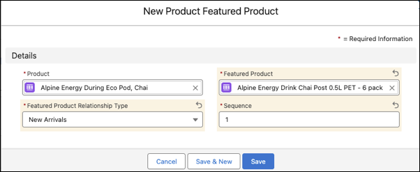 [New Featured Product