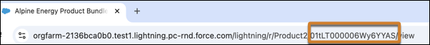 Product ID in the URL