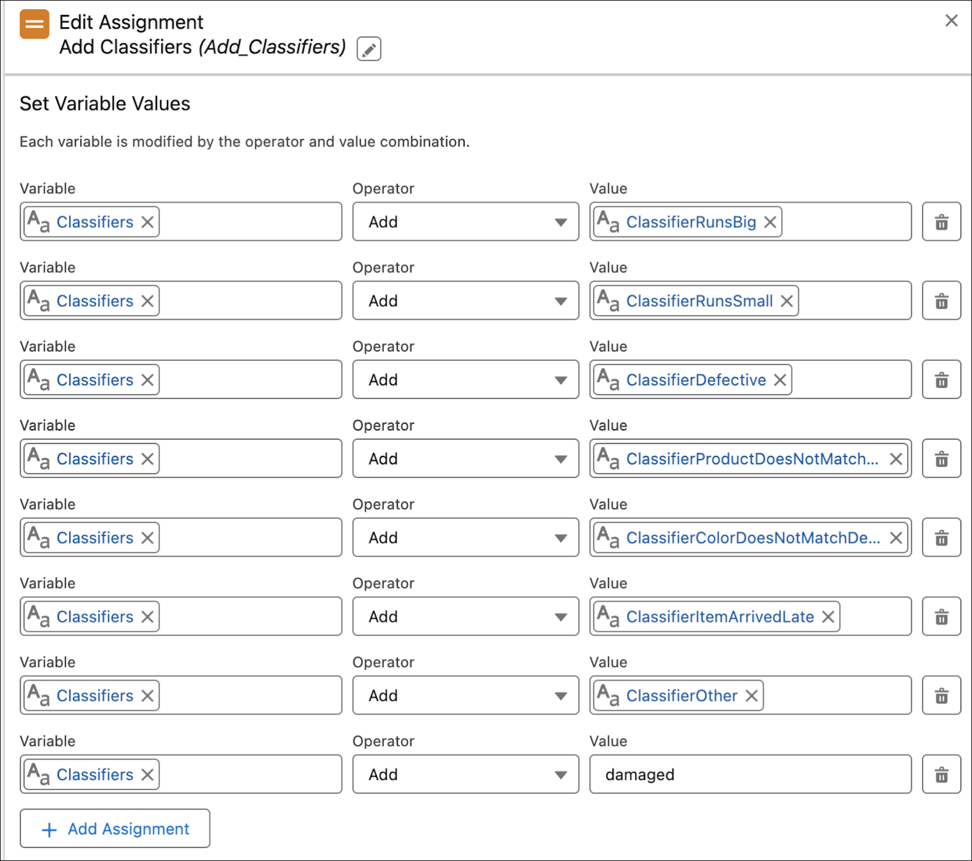 classifier text