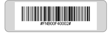 The iOS app configuration barcode for Socket Mobile Scanners.