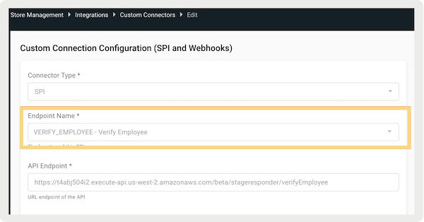 The Employee Discount SPI and Webhool in Point of Sale CMS.