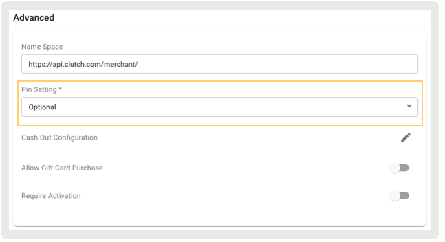 A form displays advanced settings.
