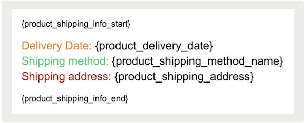Example Email Receipt Configuration part 1