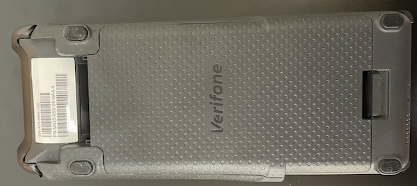 The back panel of an Ayden device.