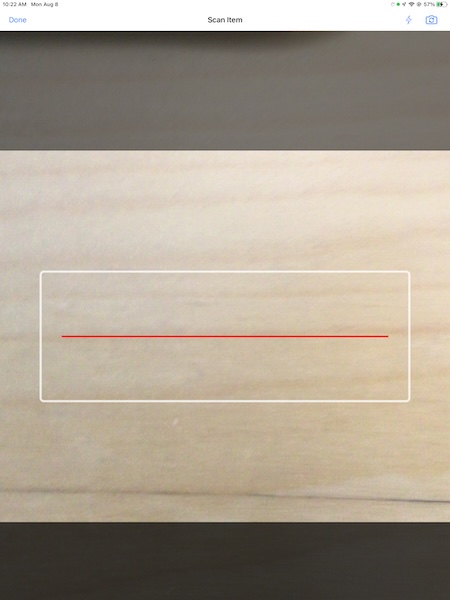 Scan the Activation QR code from the device's camera scanner.