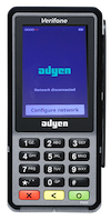 The configure network screen