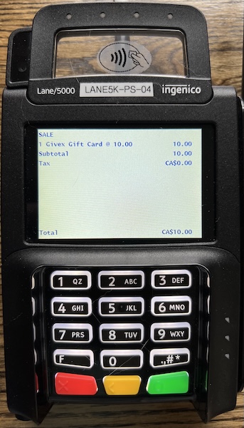 The Lane 5000 Payment Terminal