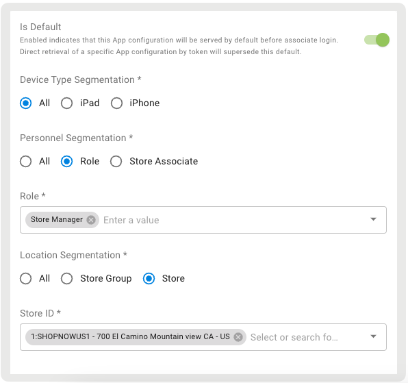 A screenshot of the App Config Segment Preferences screen shows typical segmentation preferences.