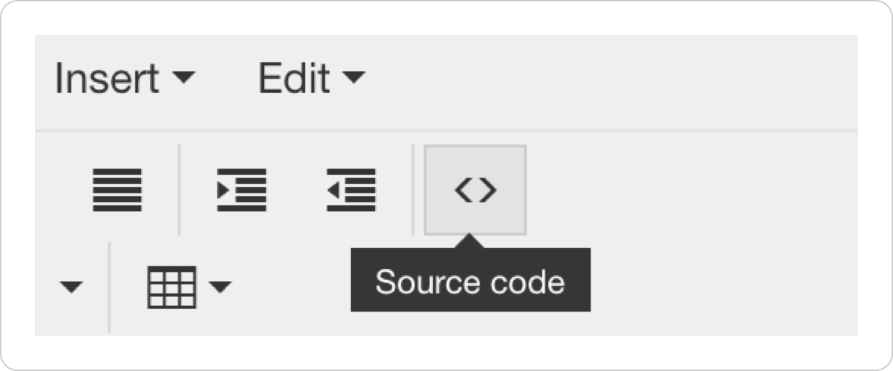 A screenshot highlights the source code menu option.