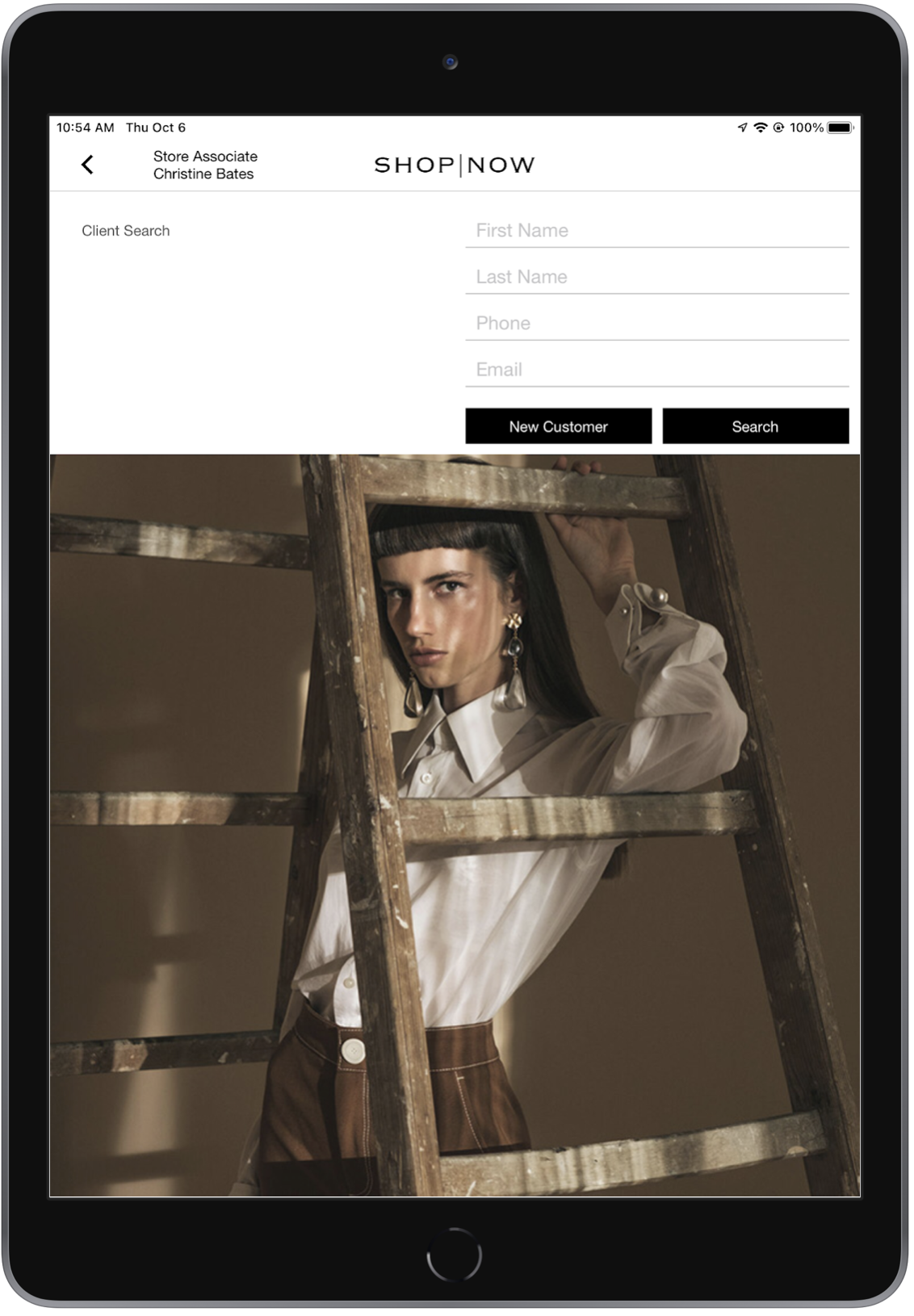 POS app shows a search cover image.