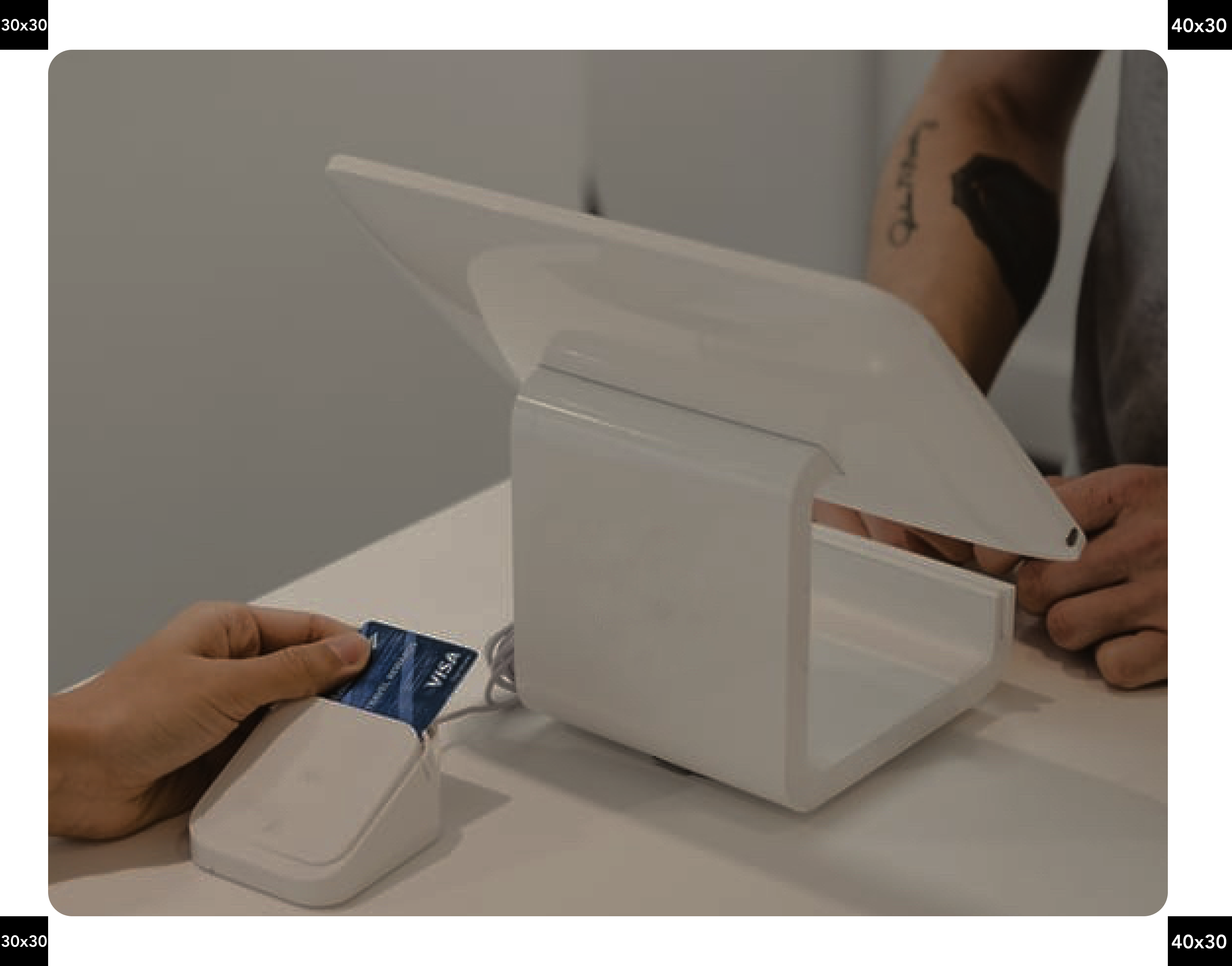 The right-hand image from a 2 x 3 layout showing the image padding.