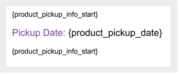 Example Email Receipt Configuration part 2