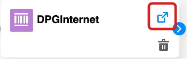 Open in a new tab icon