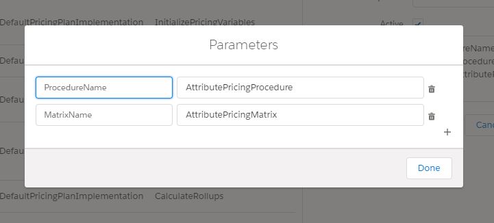 Parameter