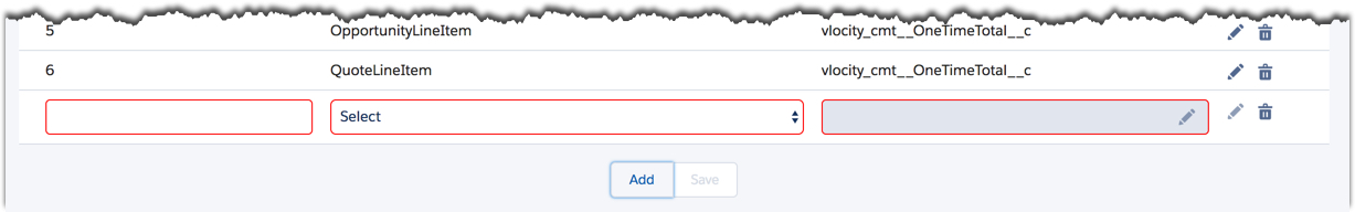 Three fields with red borders and no labels appear. The last one is a picklist.