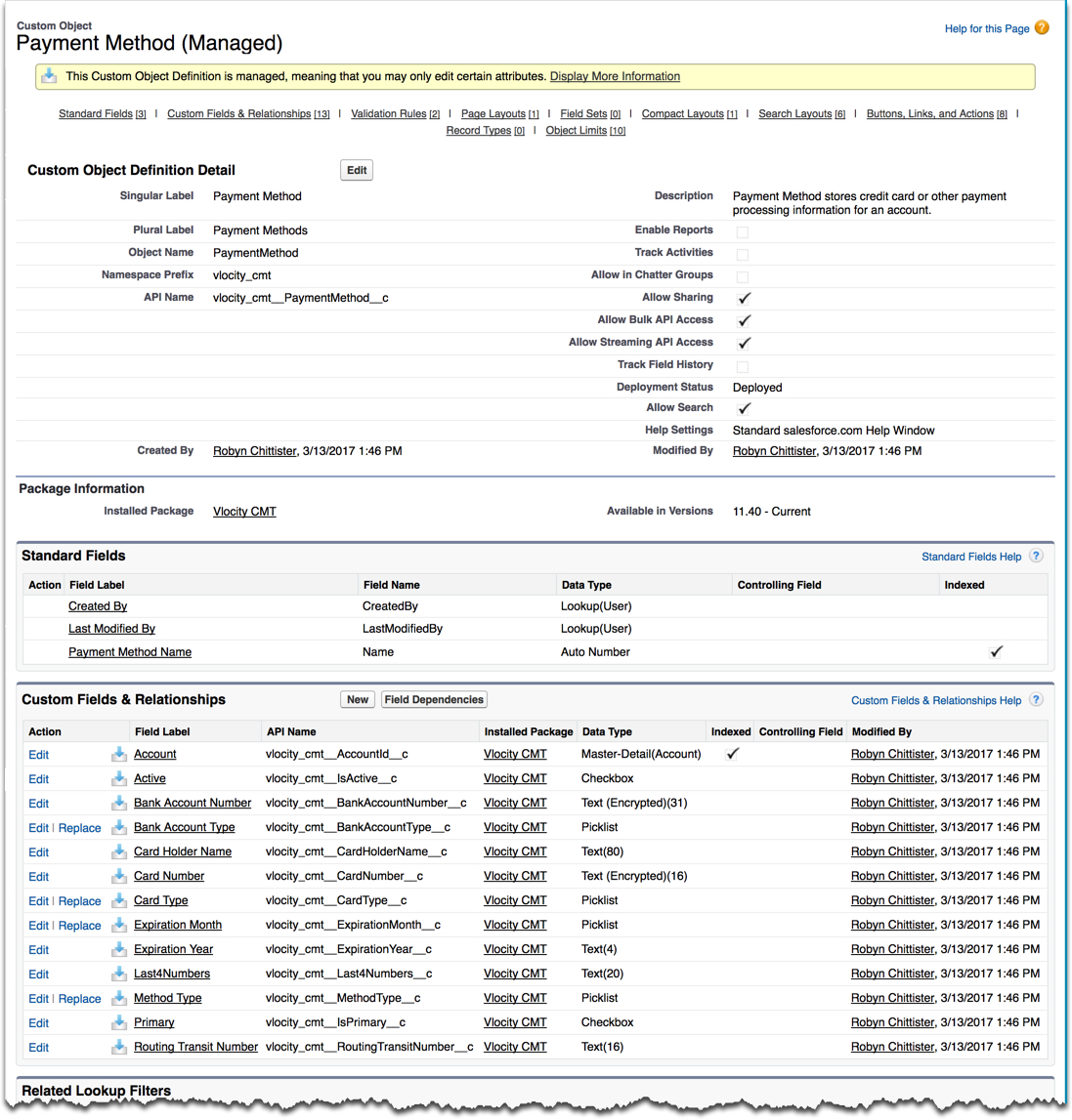 The Payment Method page.