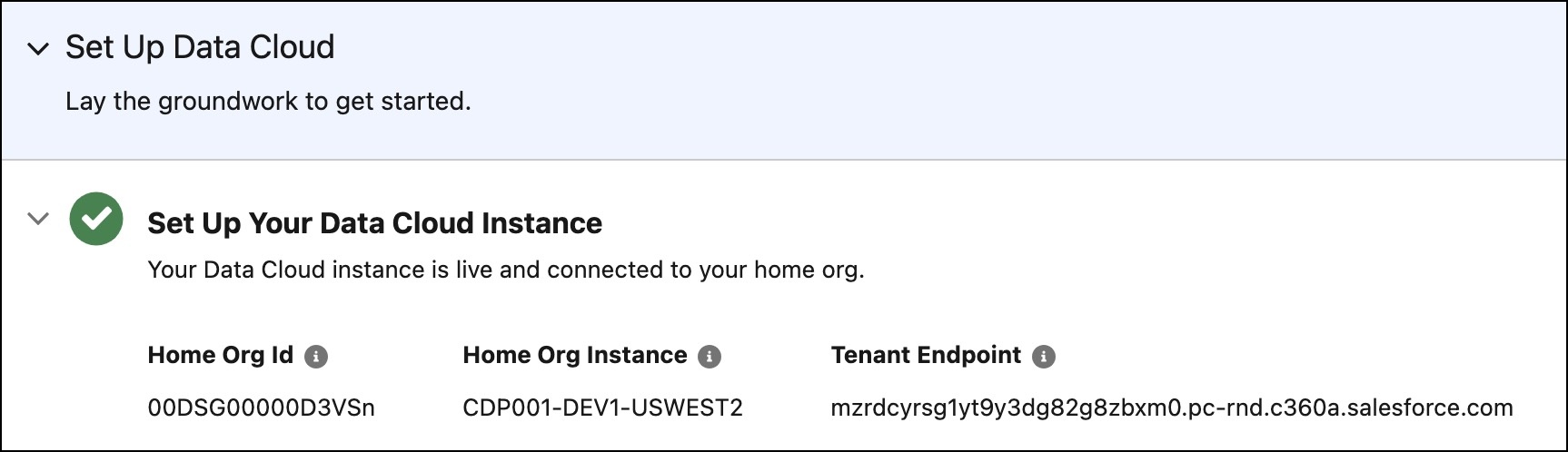 Find your instance