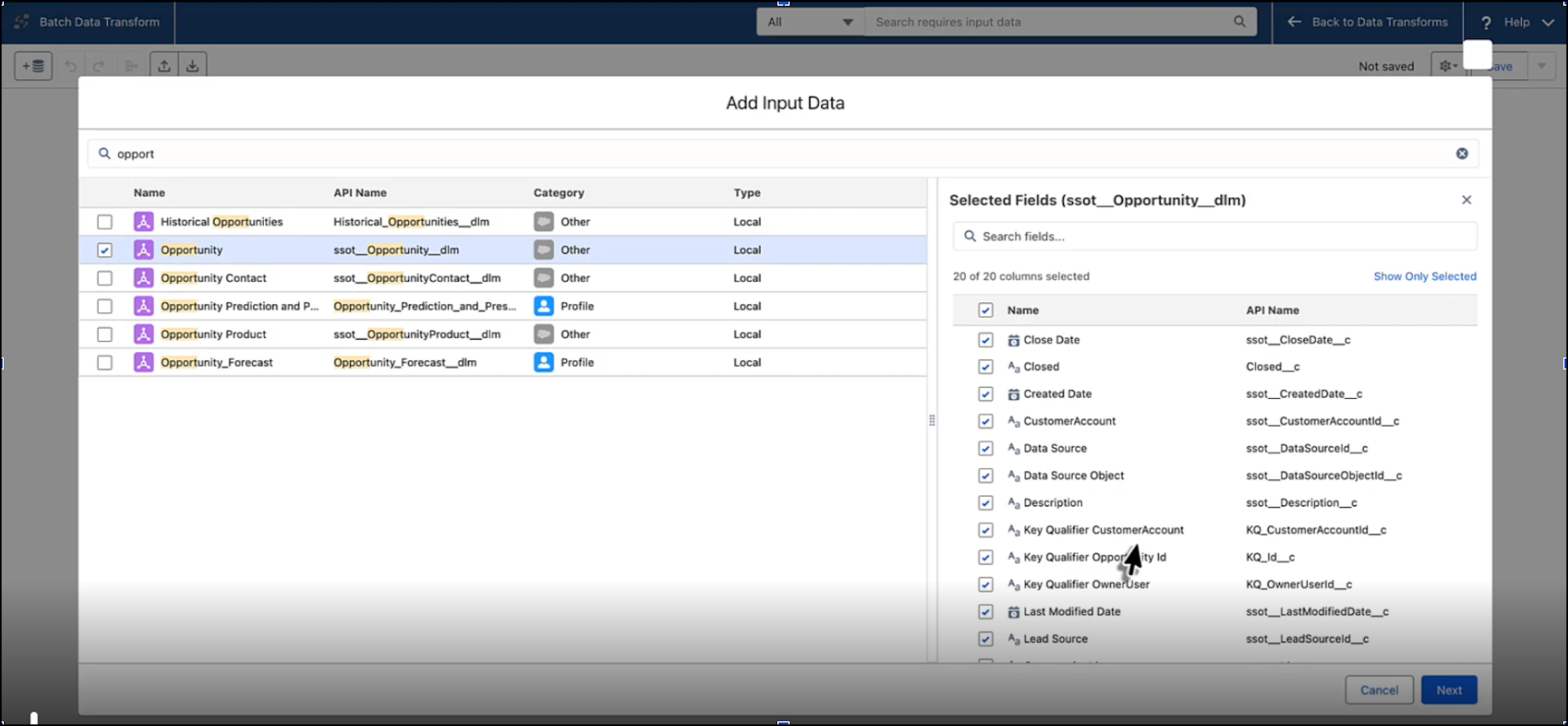 Data Transforms where you add inputs for forecasting