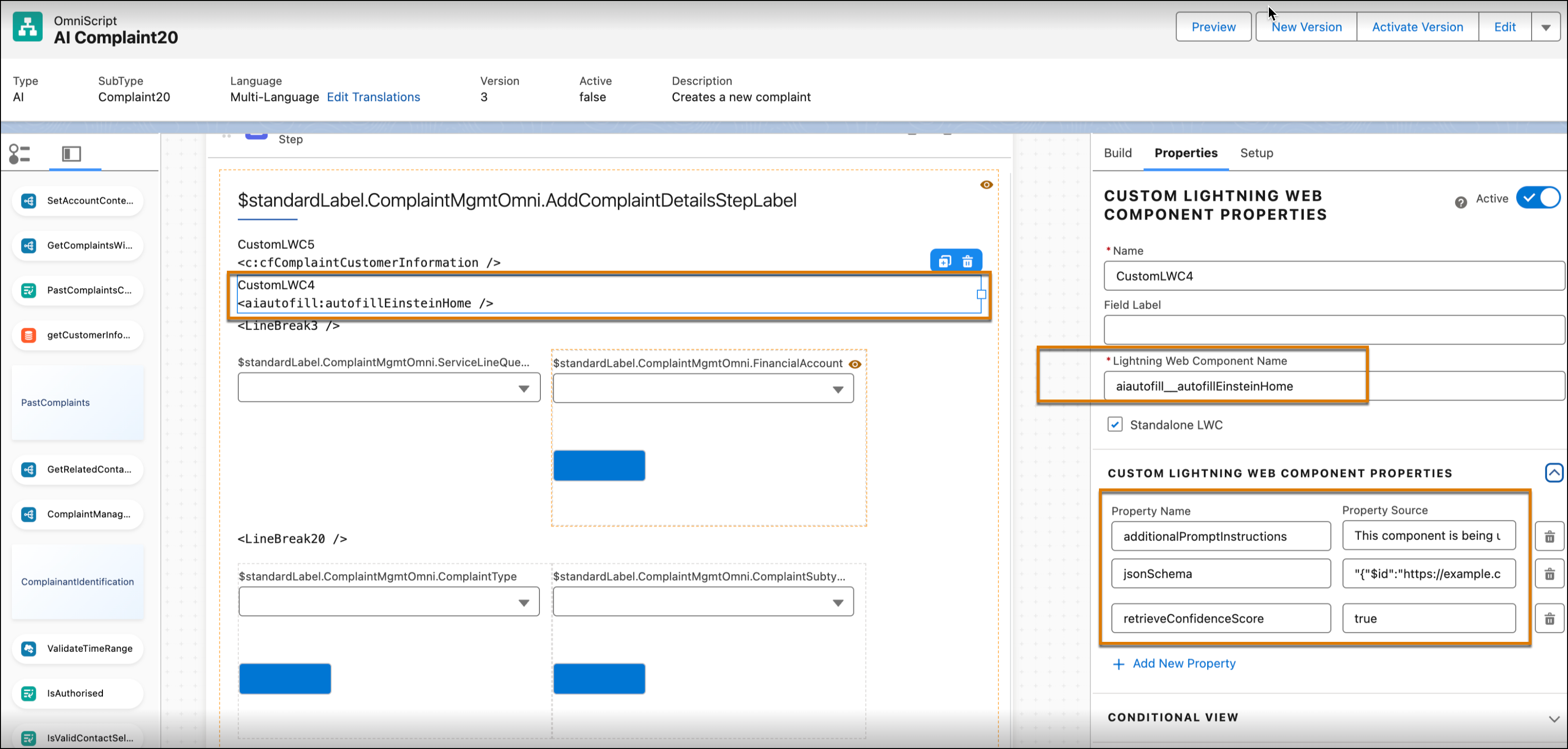 Add Einstein Autofill Omniscript Component (Beta)