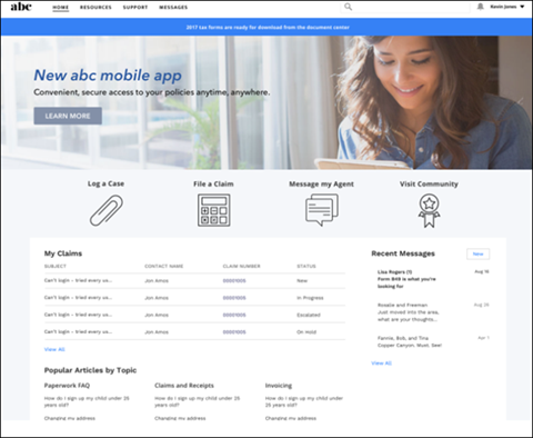 Customer Account Portal