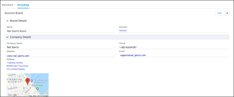 Component Details van account-"branding"