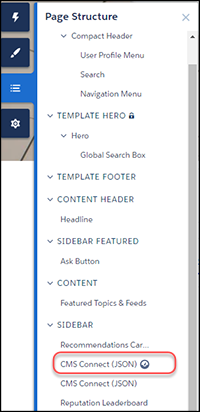 Indicador de menu de estrutura de página de renderização progressiva