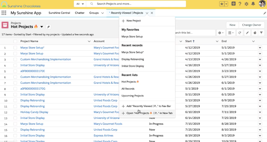 Add tabs in your Lightning app