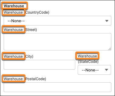 The field details screen in Object Manager.