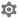 A gear icon