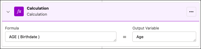 calculation step