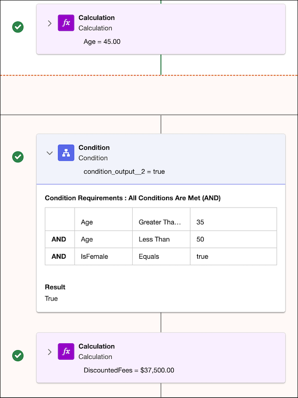 simulation result