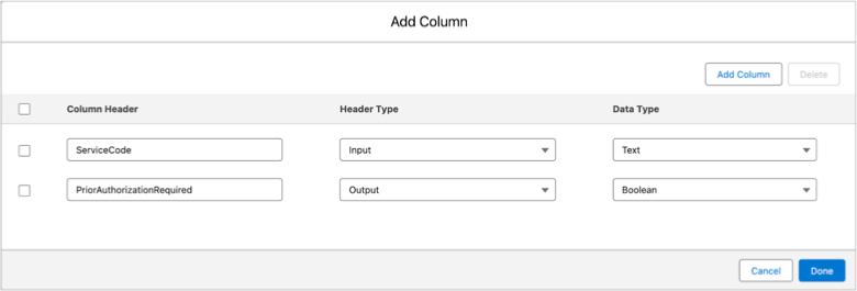 Add Column