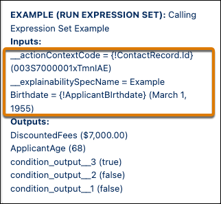 Debug flow results for sample inputs.