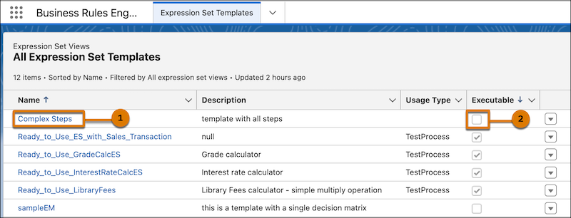 How to identify a read-only template from the list